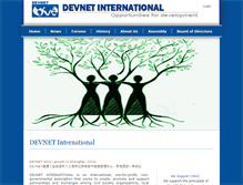 Tablet Screenshot of devnetinternational.org